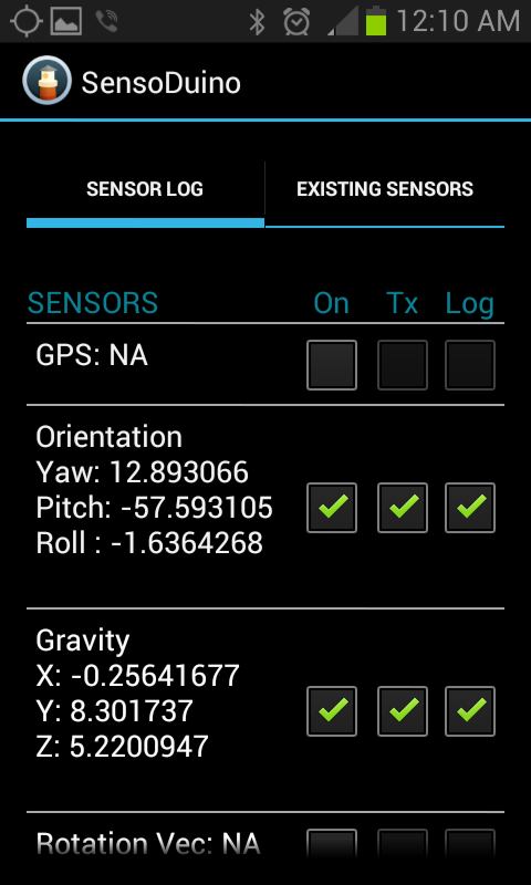 SensoDuino: Turn Your Android Phone Into a Wireless Sensors Hub for Arduino