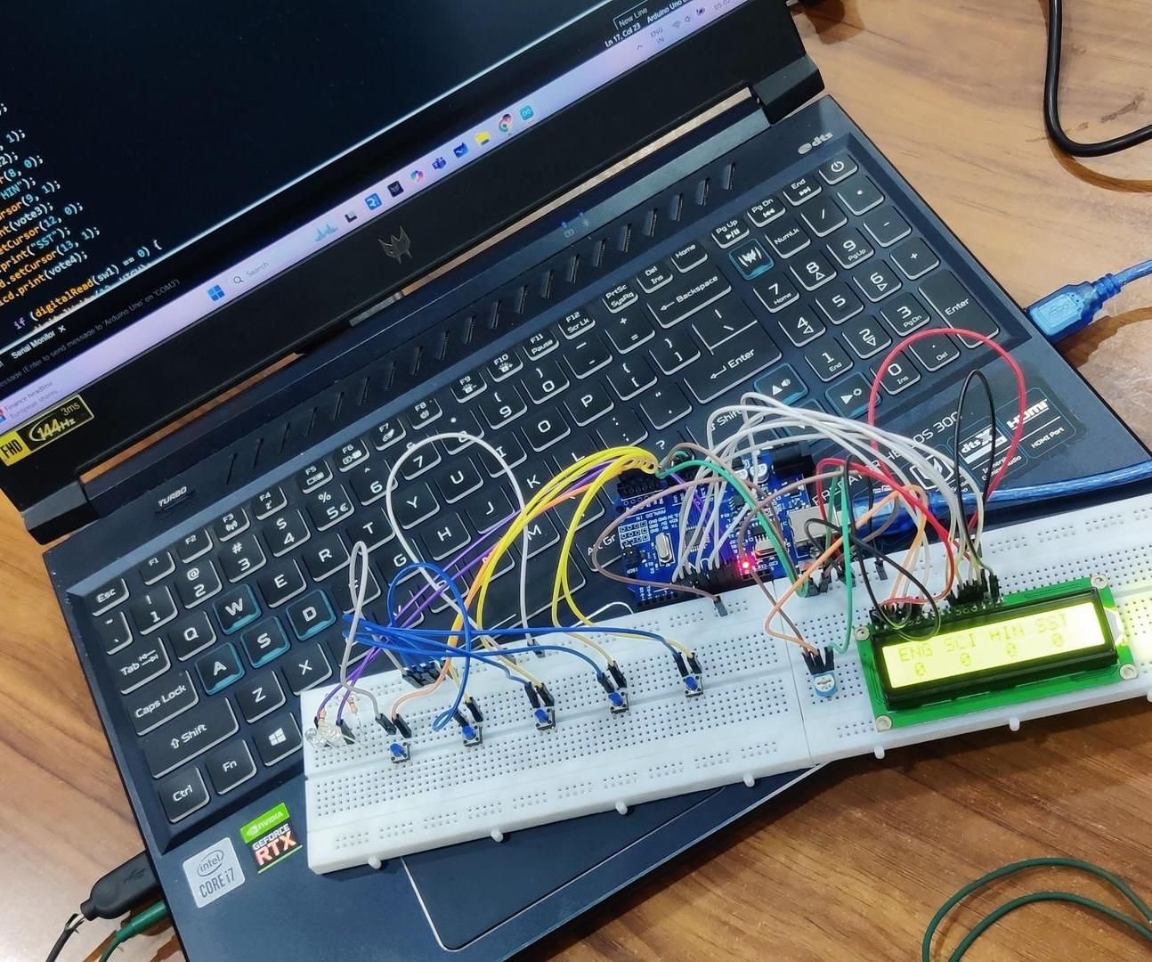 Arduino-based EVM Machine