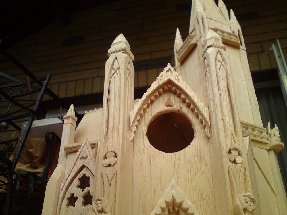 Gothic Birdhouse Design