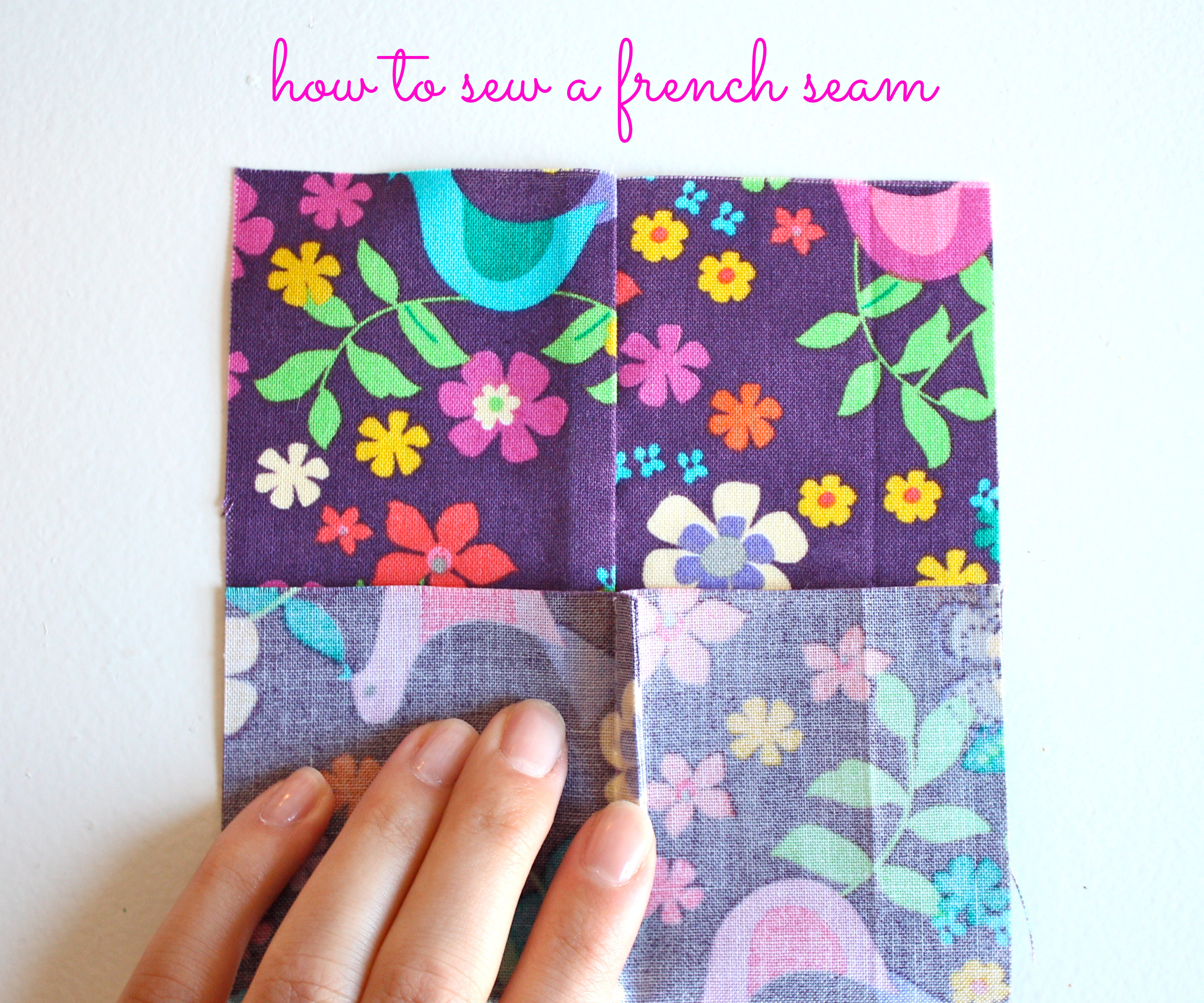 How to Sew a French Seam