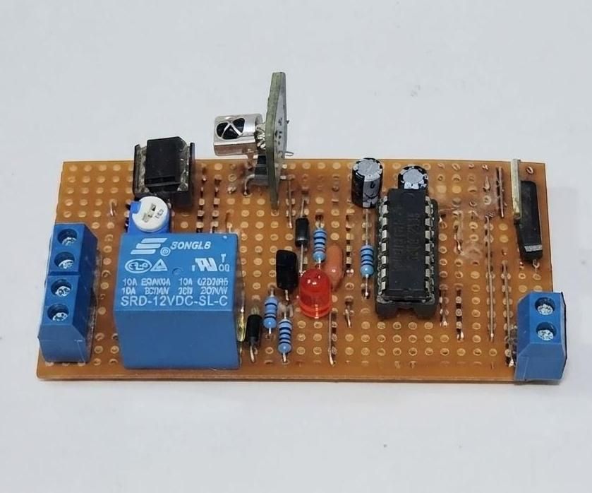 Build an IR Remote-Controlled Lamp With a CD4017