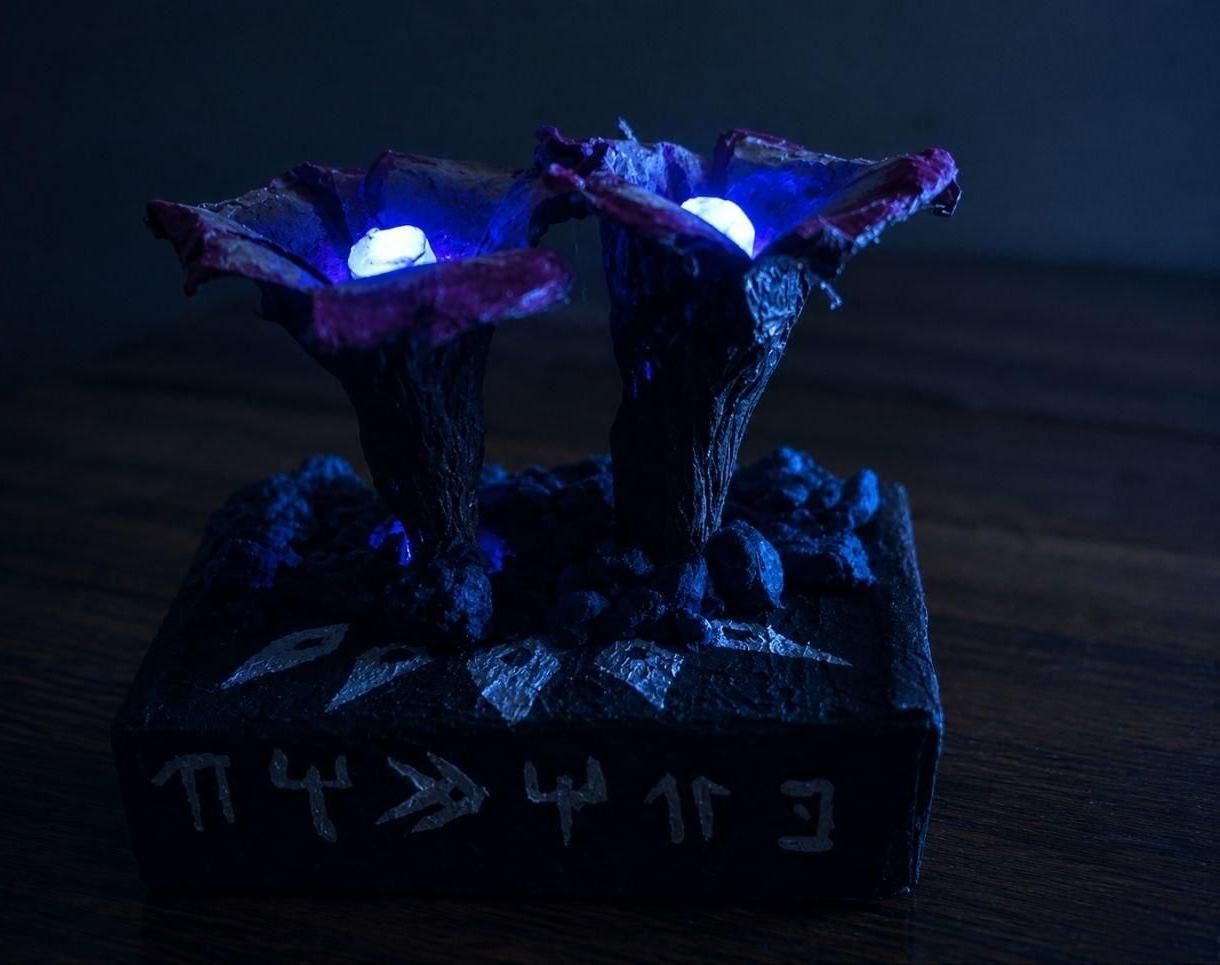 Wakandan Heart-Shaped Herb Night Lamp