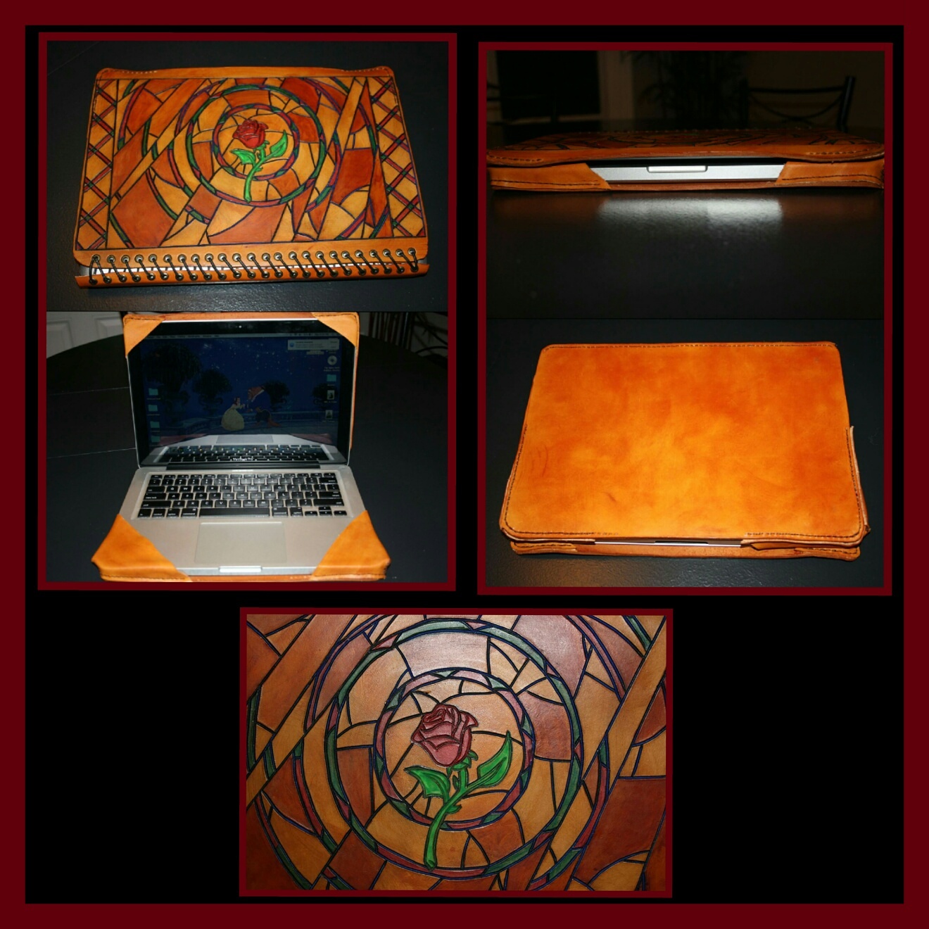 13" Macbook Pro Leather Case