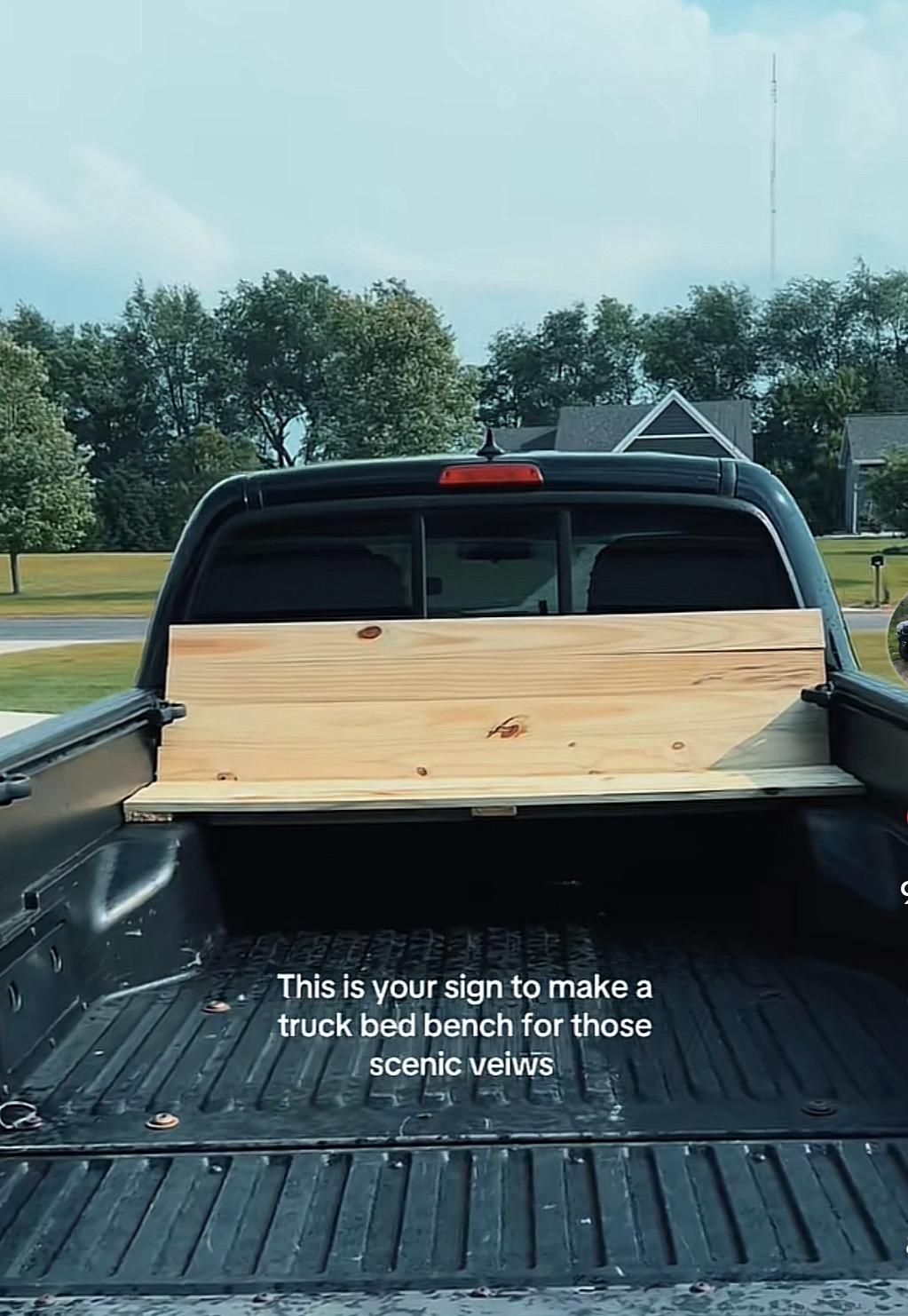 Truck Bed Bench