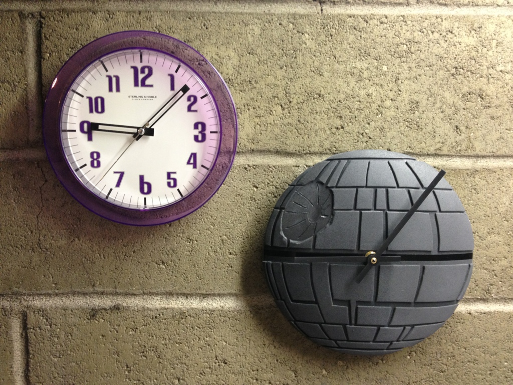 DIY Death Star Clock