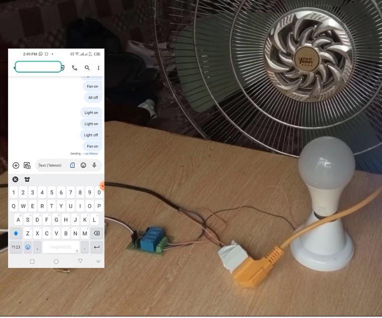 GSM Based Home Automation
