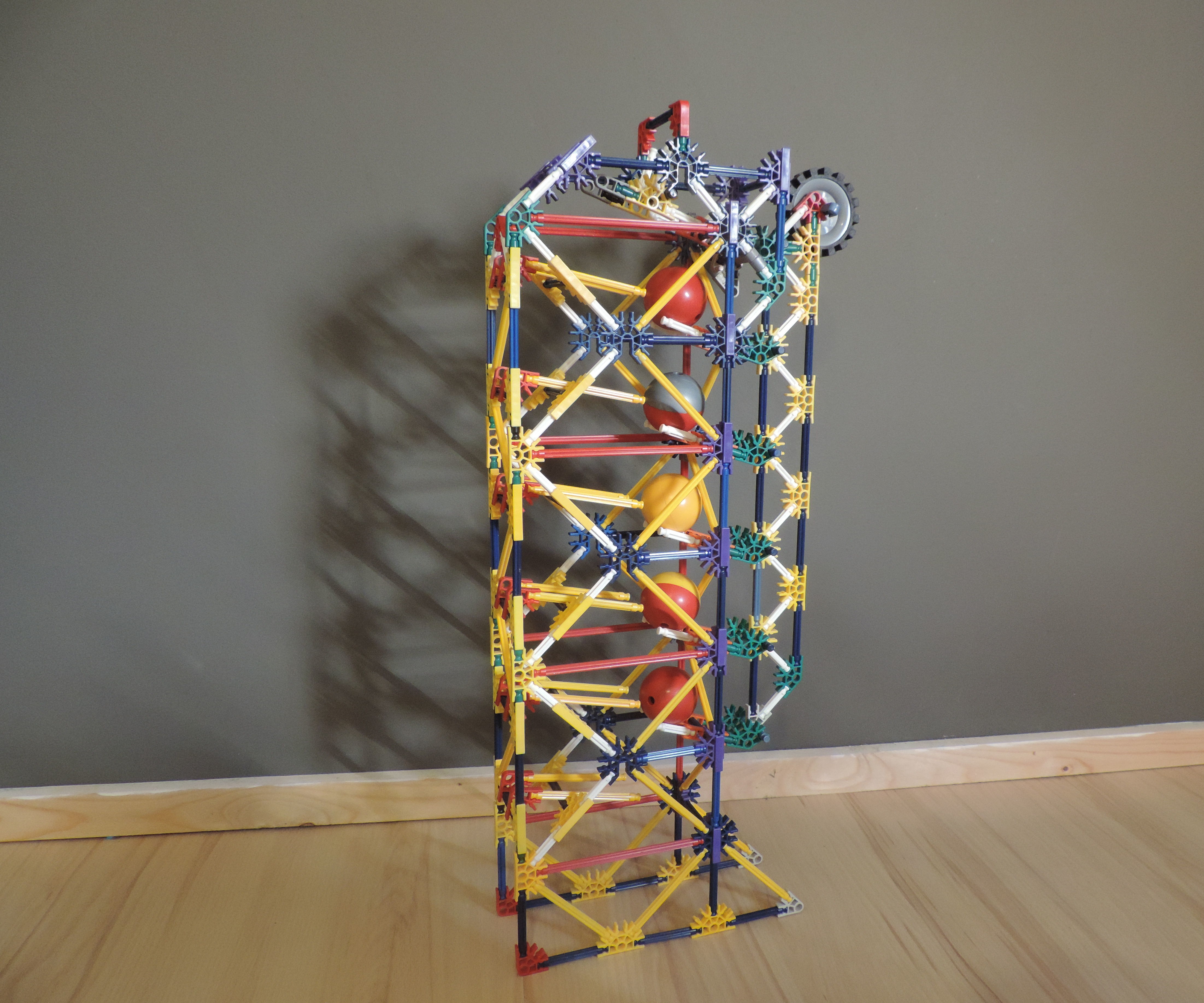 Knex Ball Machine Element: Ladder