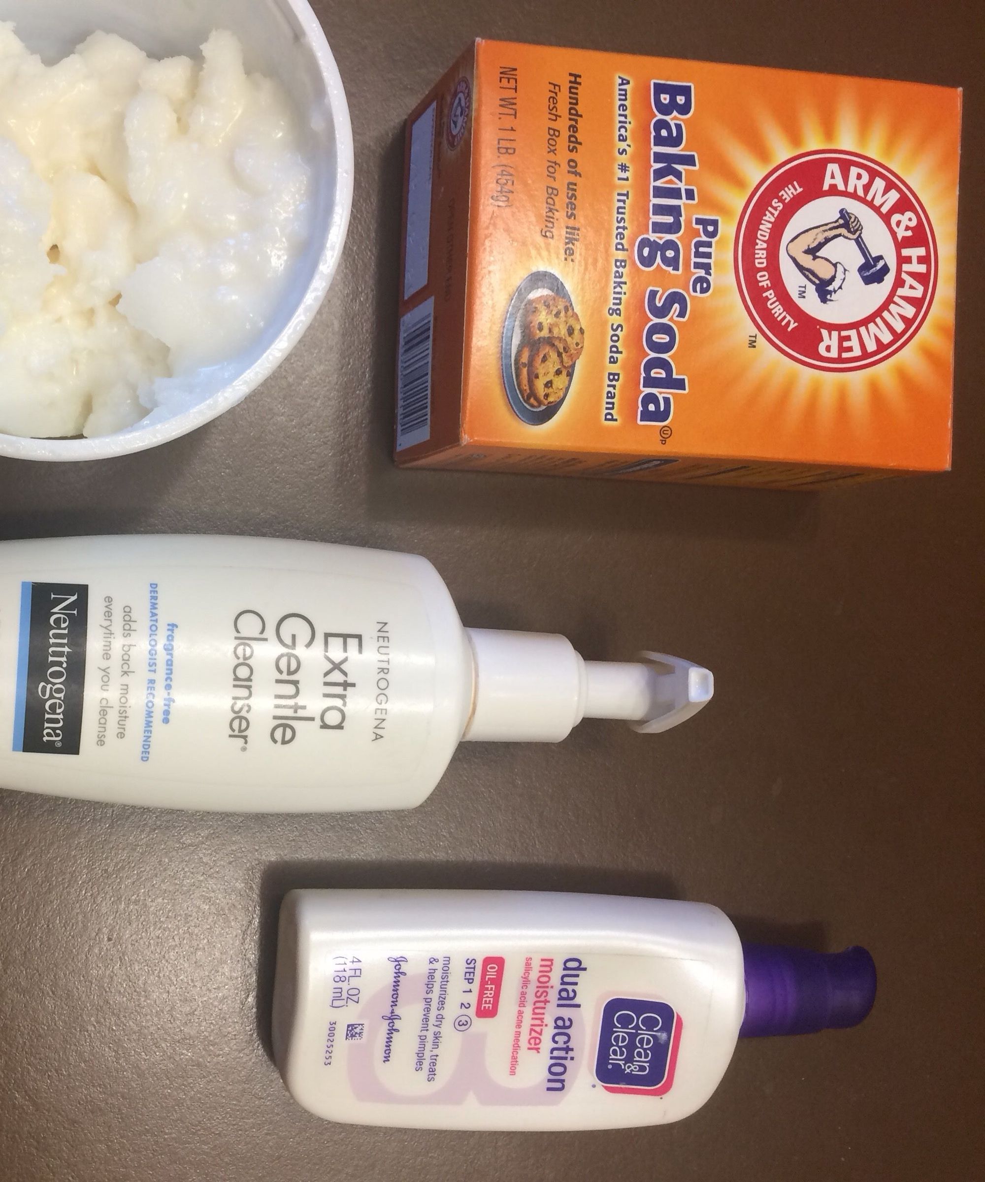 Baking Soda Facial Routine 