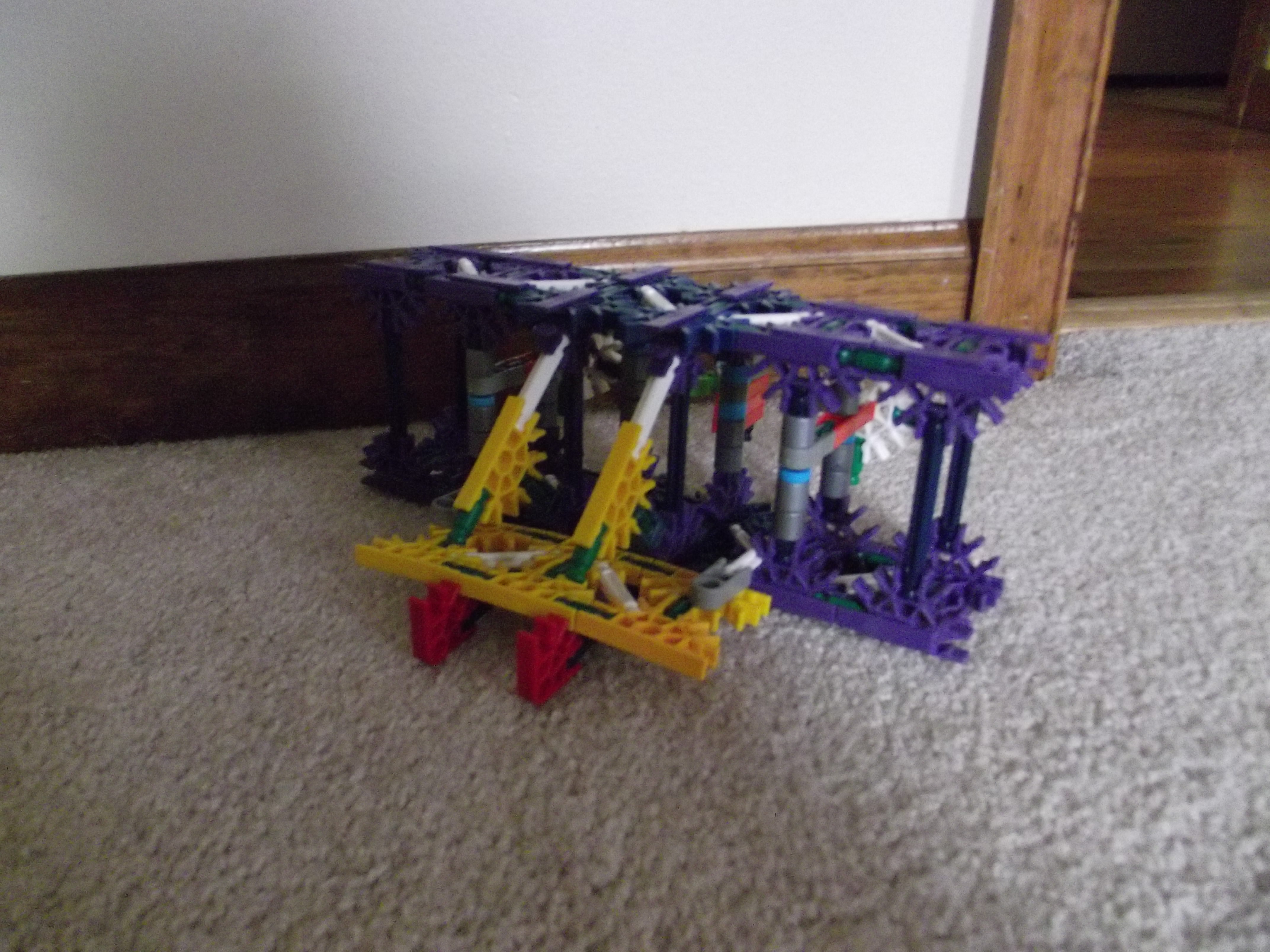 The Wright Brother's First Areoplane (of Knex)