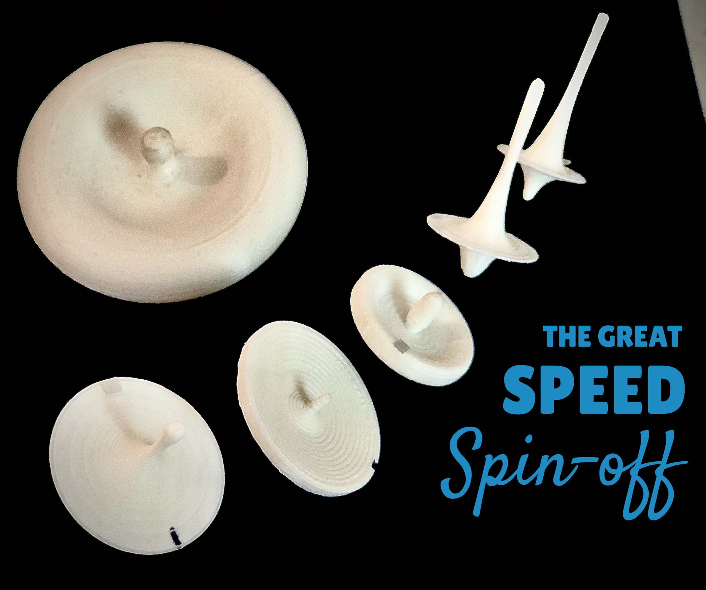 Designing a FAST 3D Printed Spinning Top - 4742+ RPM