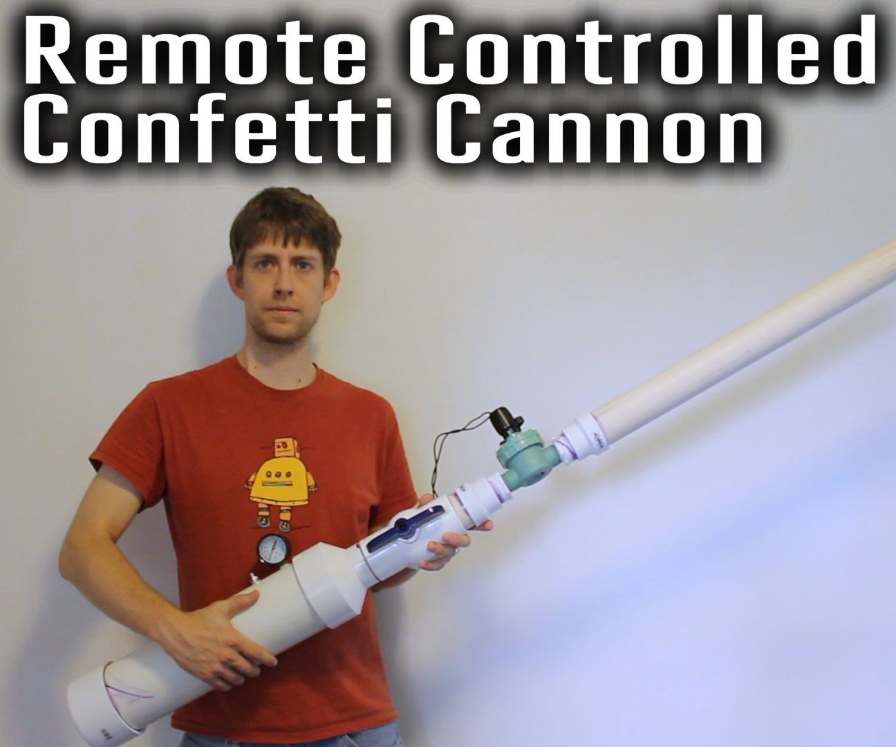 Remote Controlled Confetti Cannon