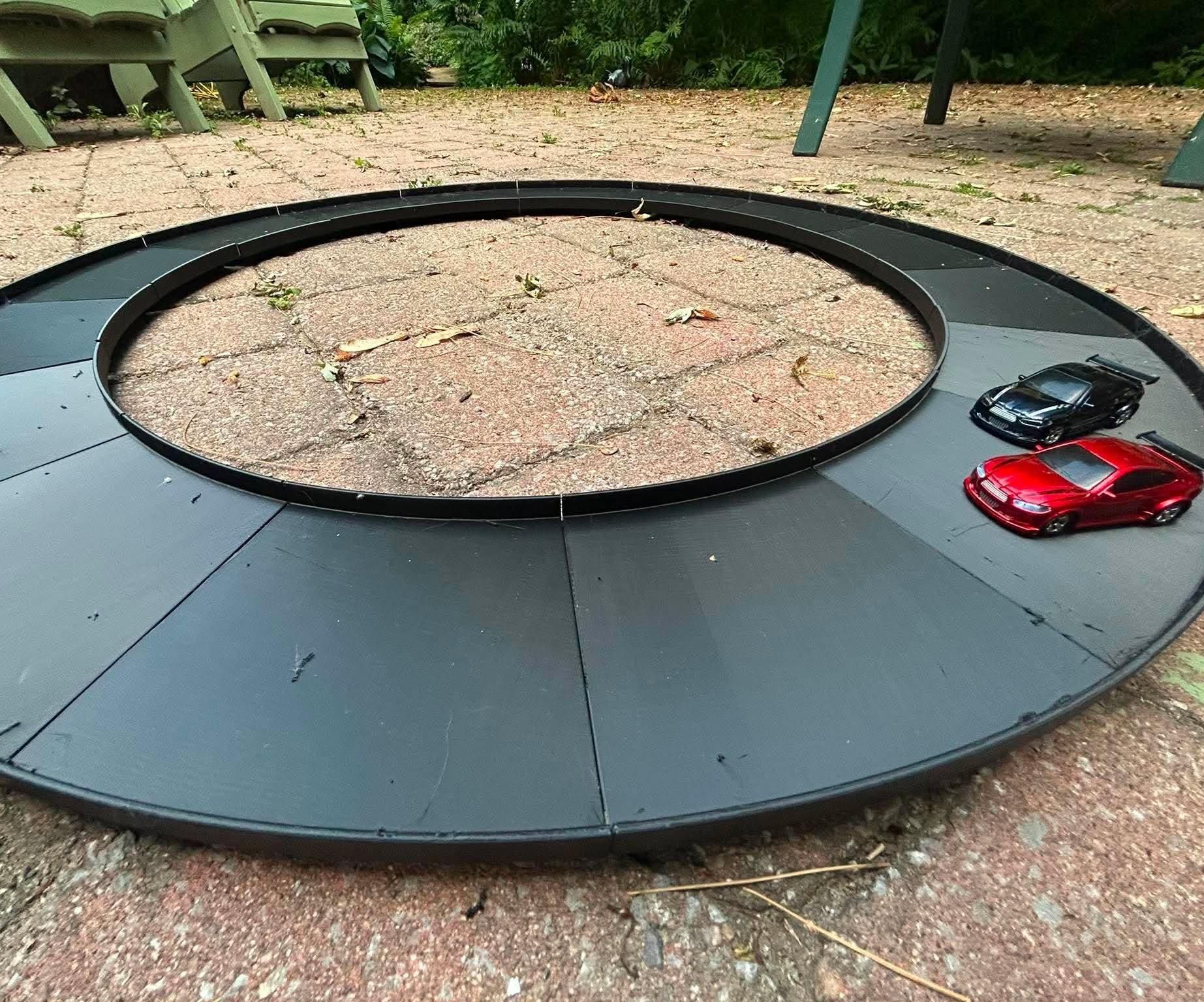 3D Printed Modular RC Drift Track for 1/64 Cars (Free STL)