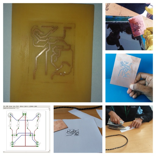 Simple Home Made PCB Layout Using 'eagle Software'