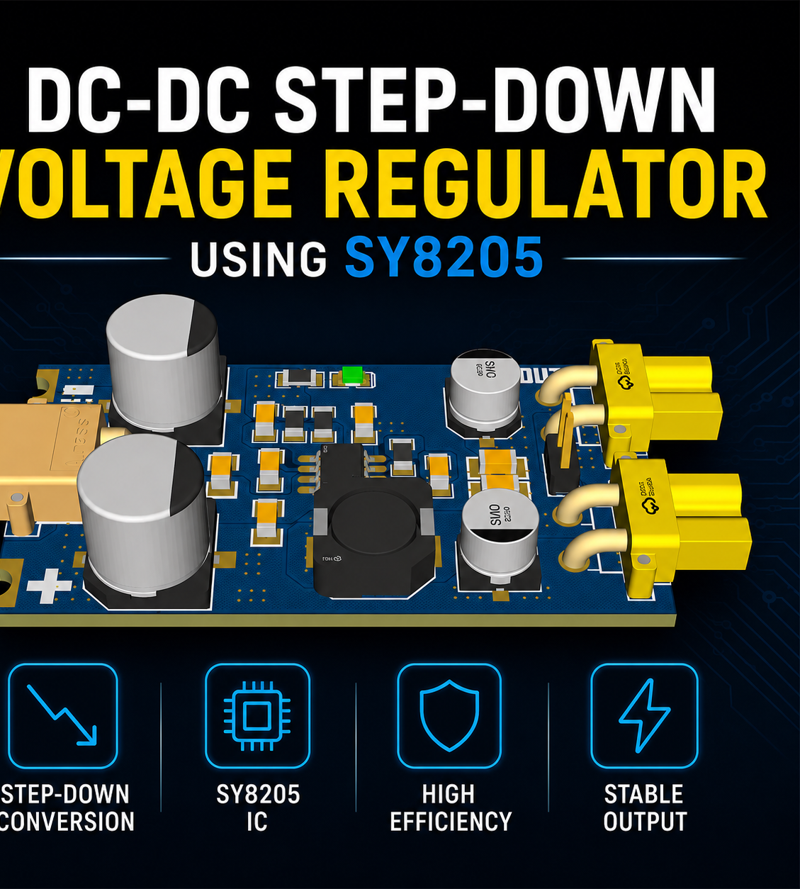 DC-DC Step-Down Voltage Regulator Using SY8205