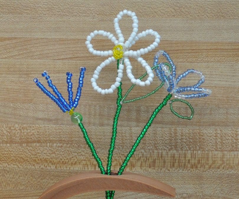 Glass Bead Flowers