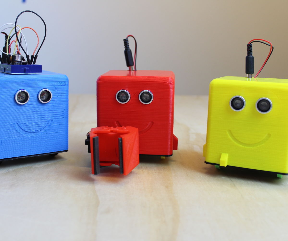 Littlebots: Simple 3D Printed Android Arduino Robots