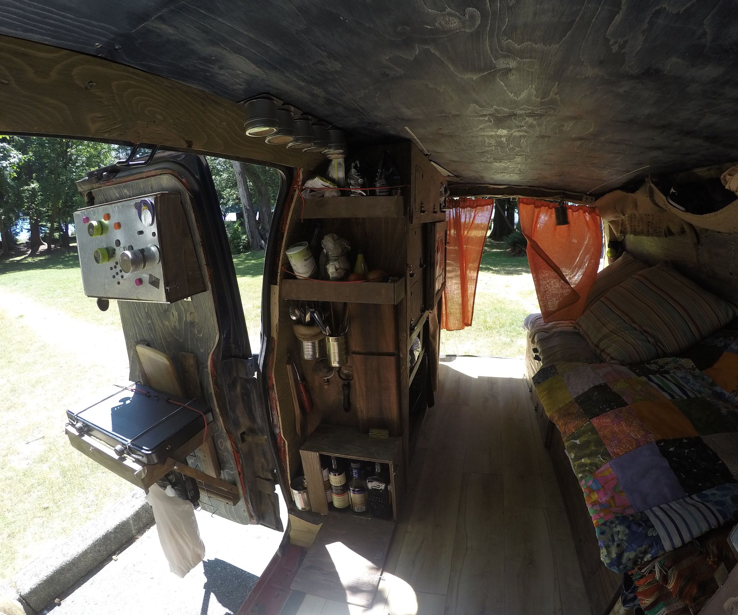 The Snail, Our New VanHome: convert a GMC savana into a home