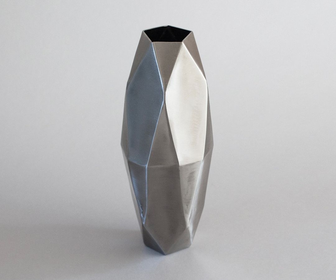 TIG-Welded Steel Vase