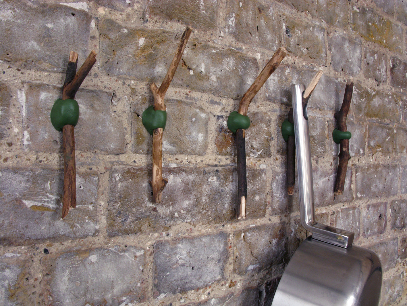 How to Make Beautiful Hooks From Twigs and  Sugru:)  (+ New Video)