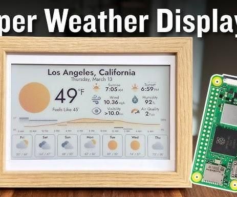 Mini Weather Screen