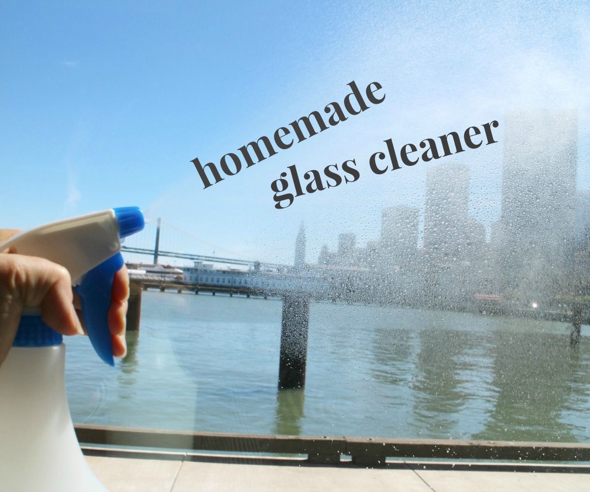 Homemade Glass Cleaner Recipe