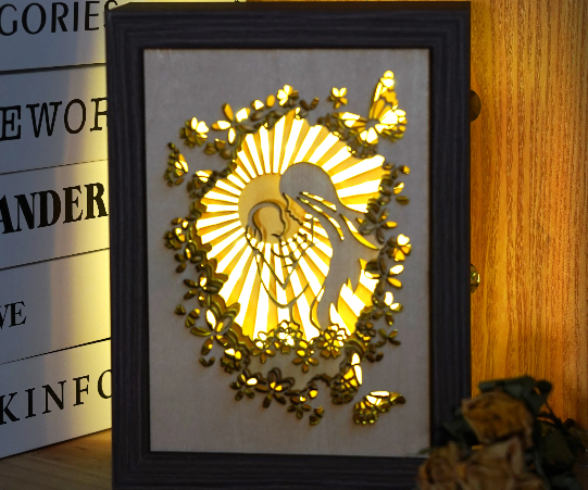 How to Laser Cut a Mother's Day Night Light: Step by Step Tutorial