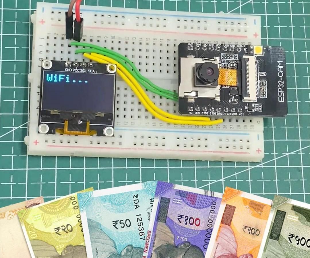 Real-Time Currency Detection Using ESP32-CAM and YOLO (AI + Computer Vision Project)