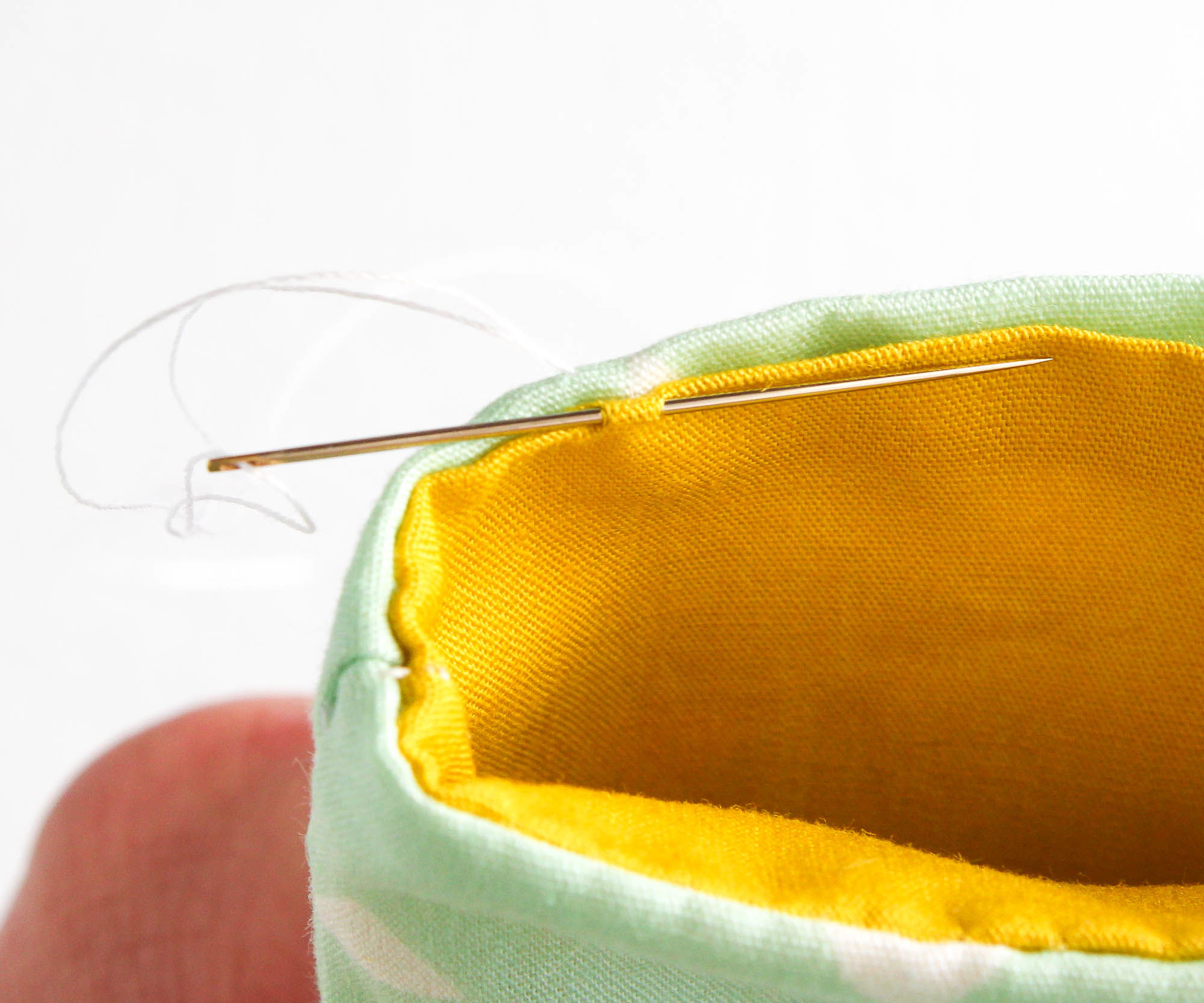 Sewing the Slip Stitch 