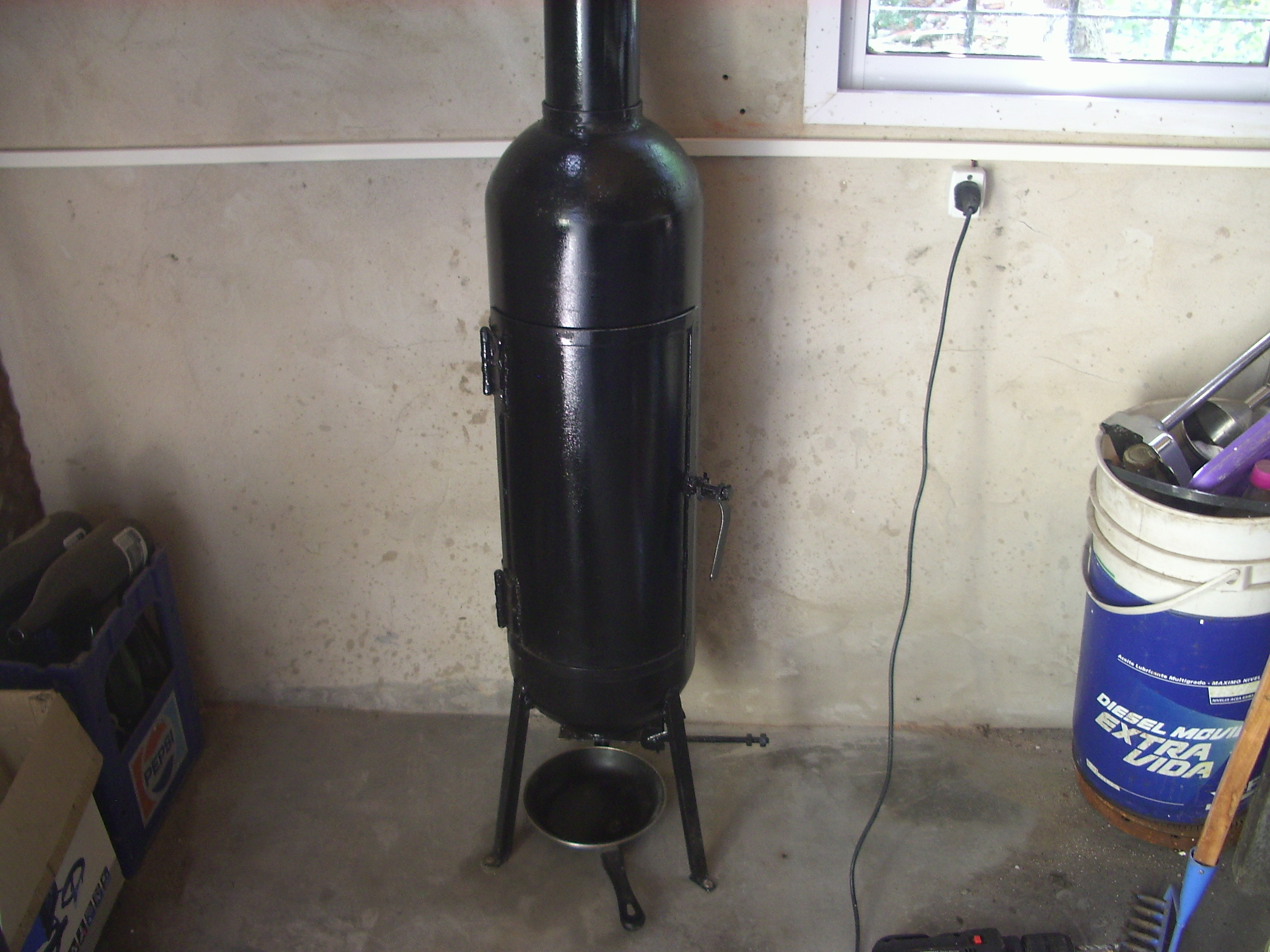 CNG Tube Salamander Stove (salamandra De Tubo GNC)