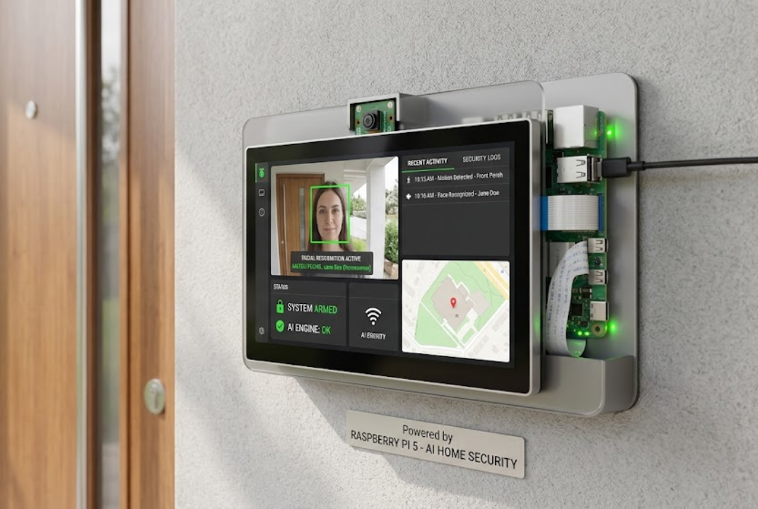 Smart Home Security System With AI Face Recognition