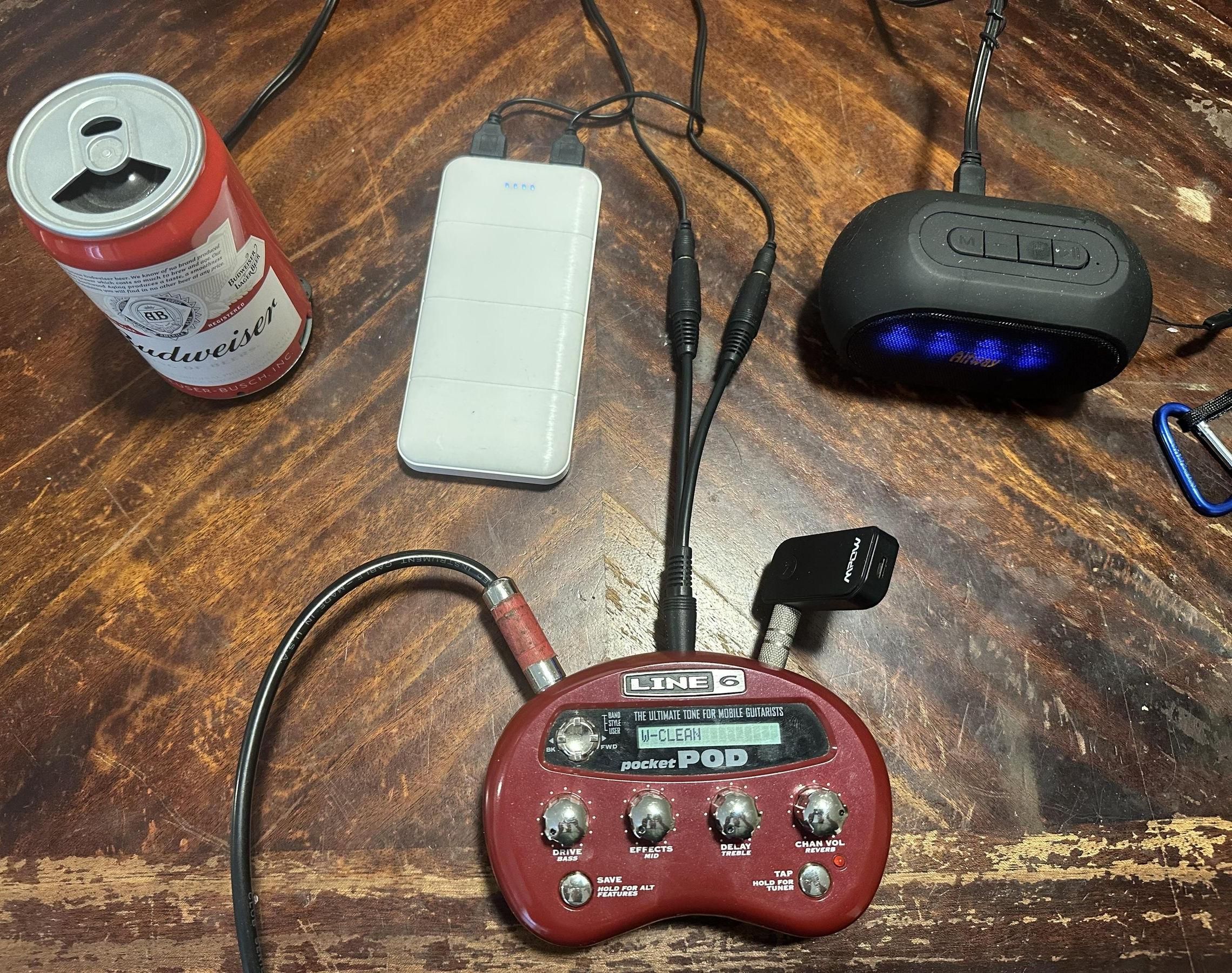 DIY Bluetooth Speaker Guitar Amp (Using a Pocket POD)