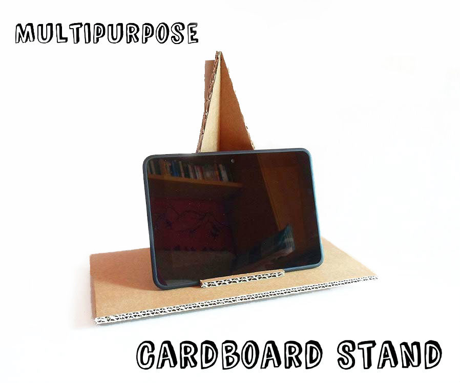 Multipurpose Cardboard Stand