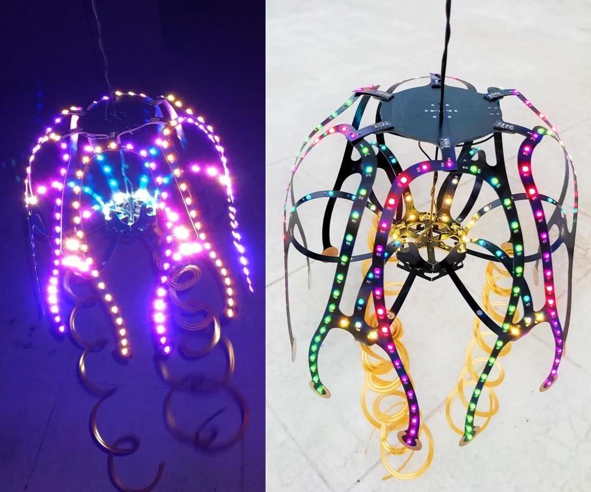 Wind Jelly Fish Light