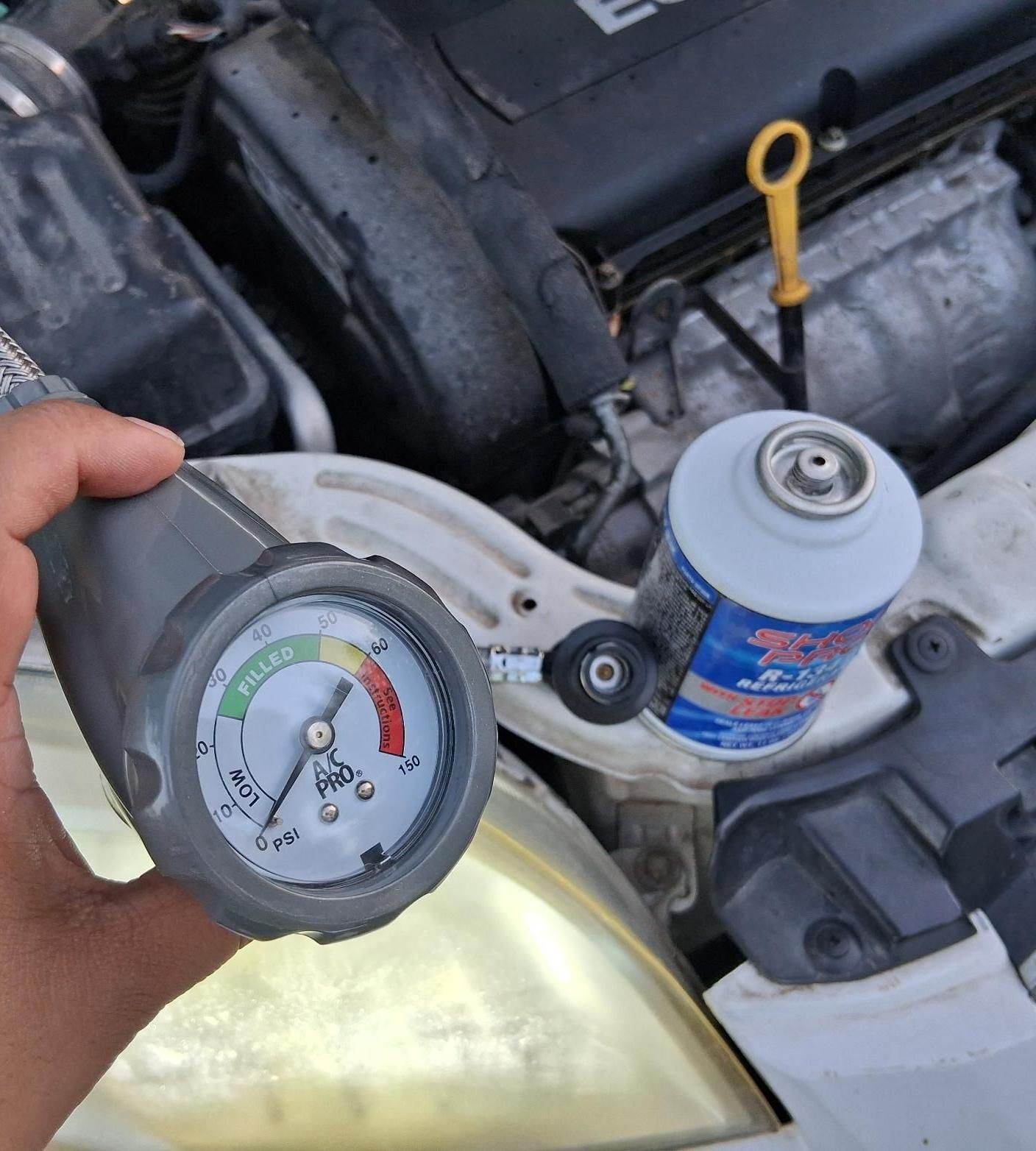 A/C Refrigerant Recharge_R134a Compatible