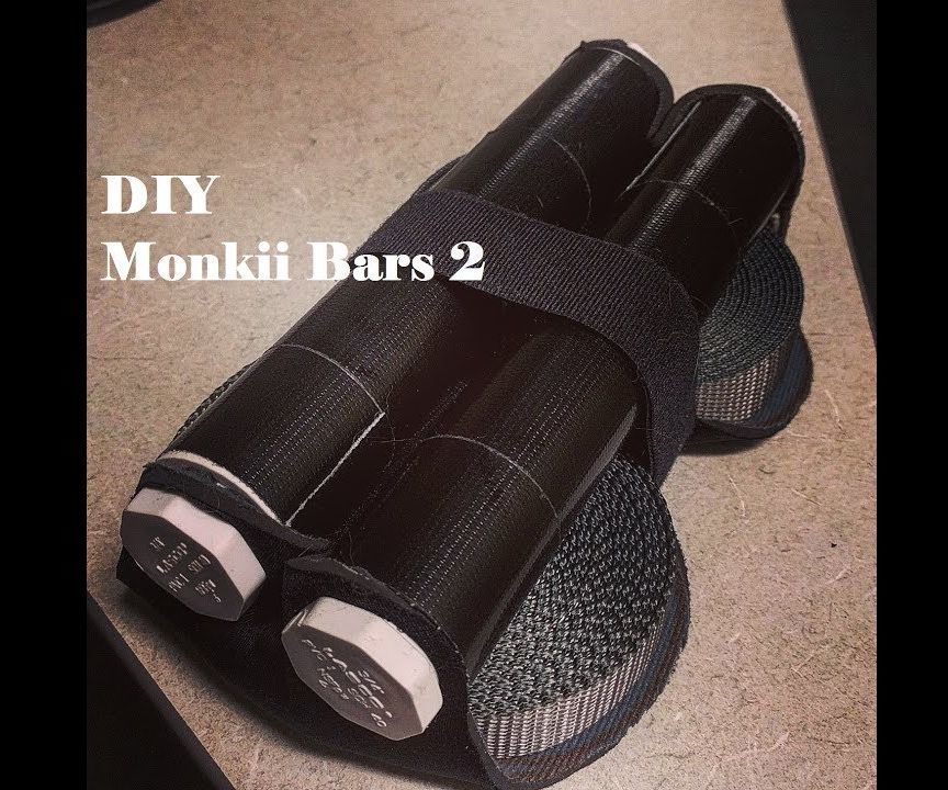 DIY Suspension Trainer - Take Your Gym Anywhere - Inspired by Monkii Bars 2