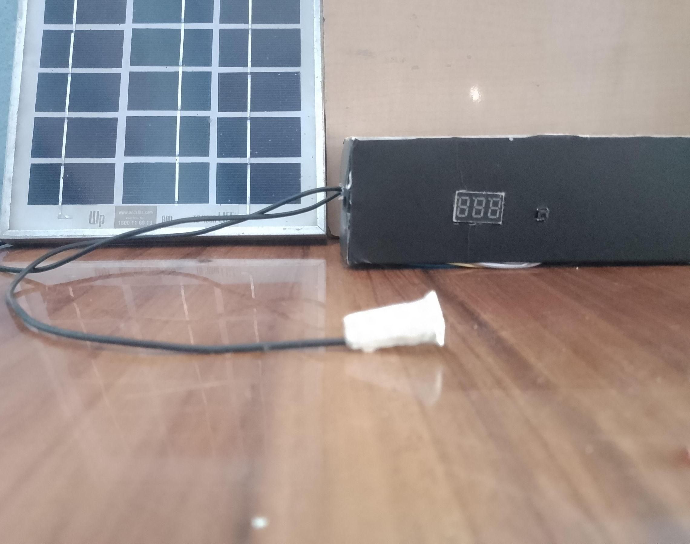 Solar-Powered Danger Detection & Alert System