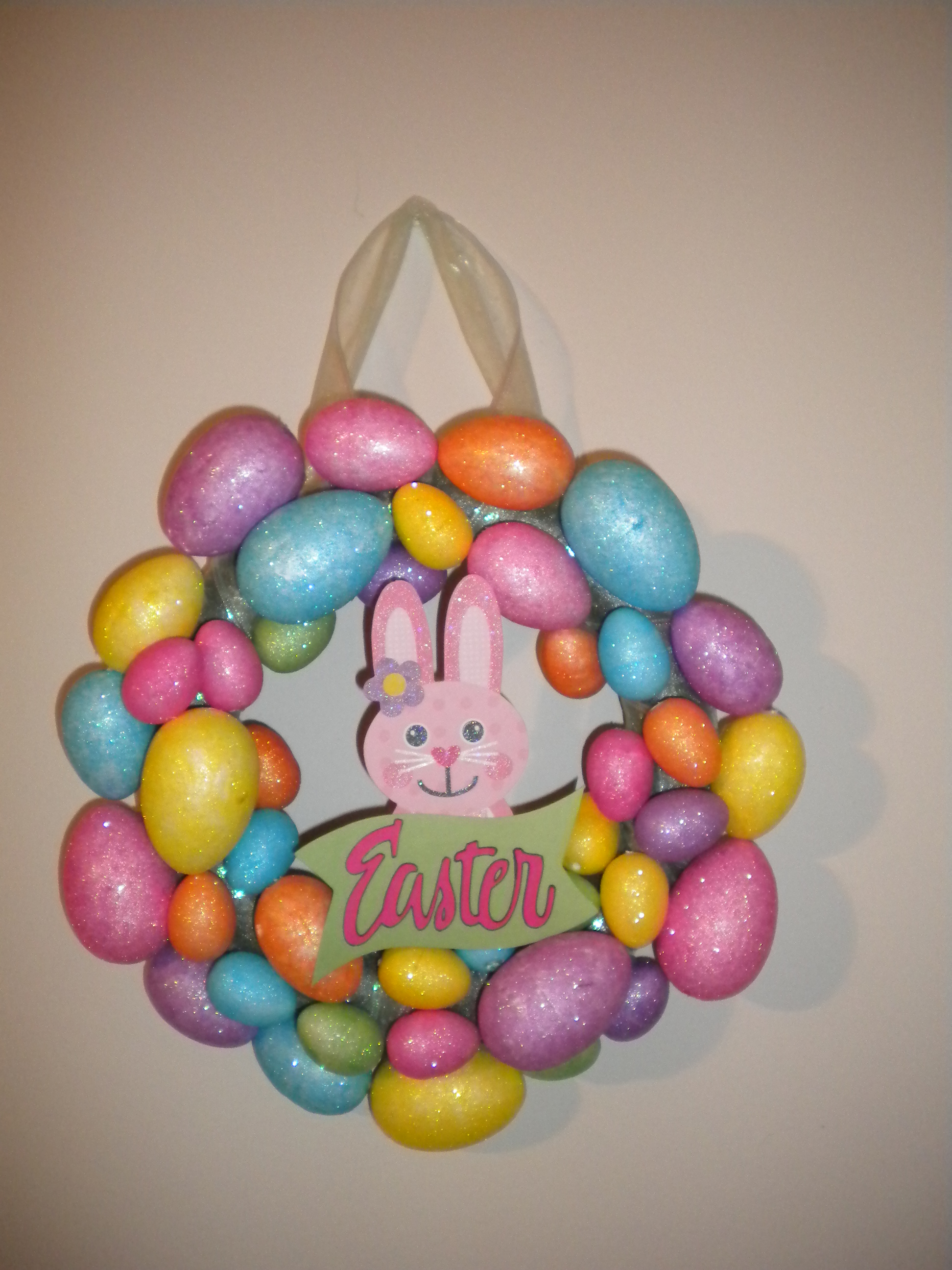 Easter Egg Wreath