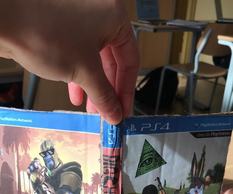 PS4 Meme Game Cover