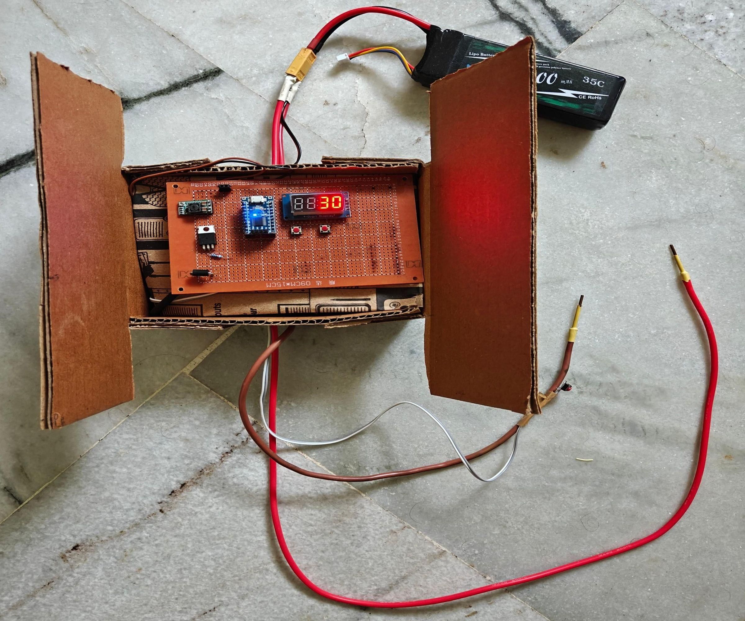 DIY Spot Welding With Bike Starter Relay and STM8