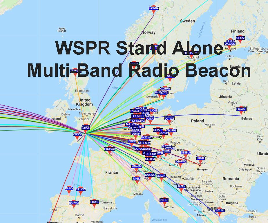 WSPR (Weak Signal Propagation Reporter) Stand Alone Beacon