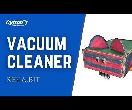 DIY Automated Vacuum Cleaner Using REKA:BIT With Micro:bit