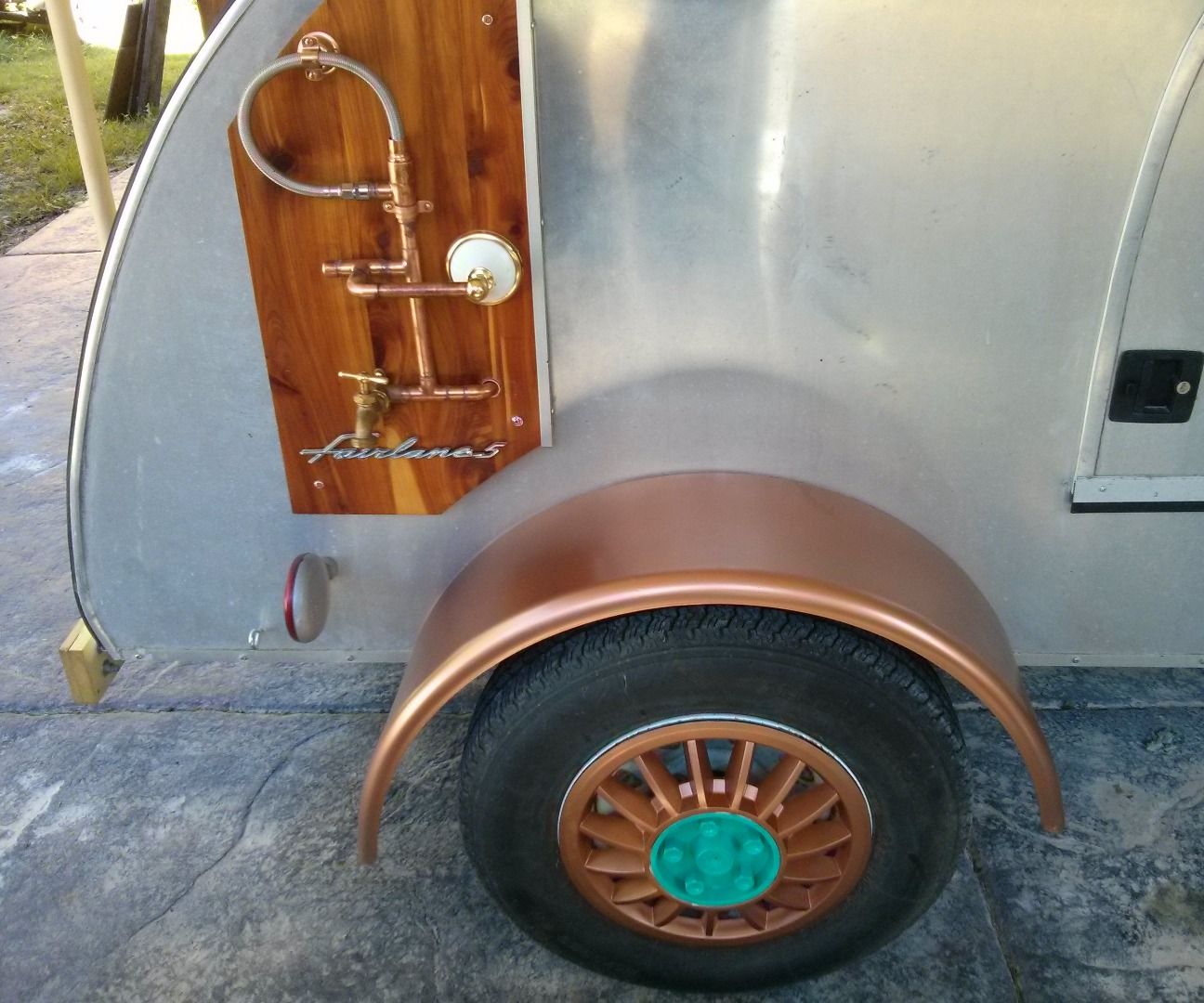 How to Steampunk a Tiny Teardrop Camper