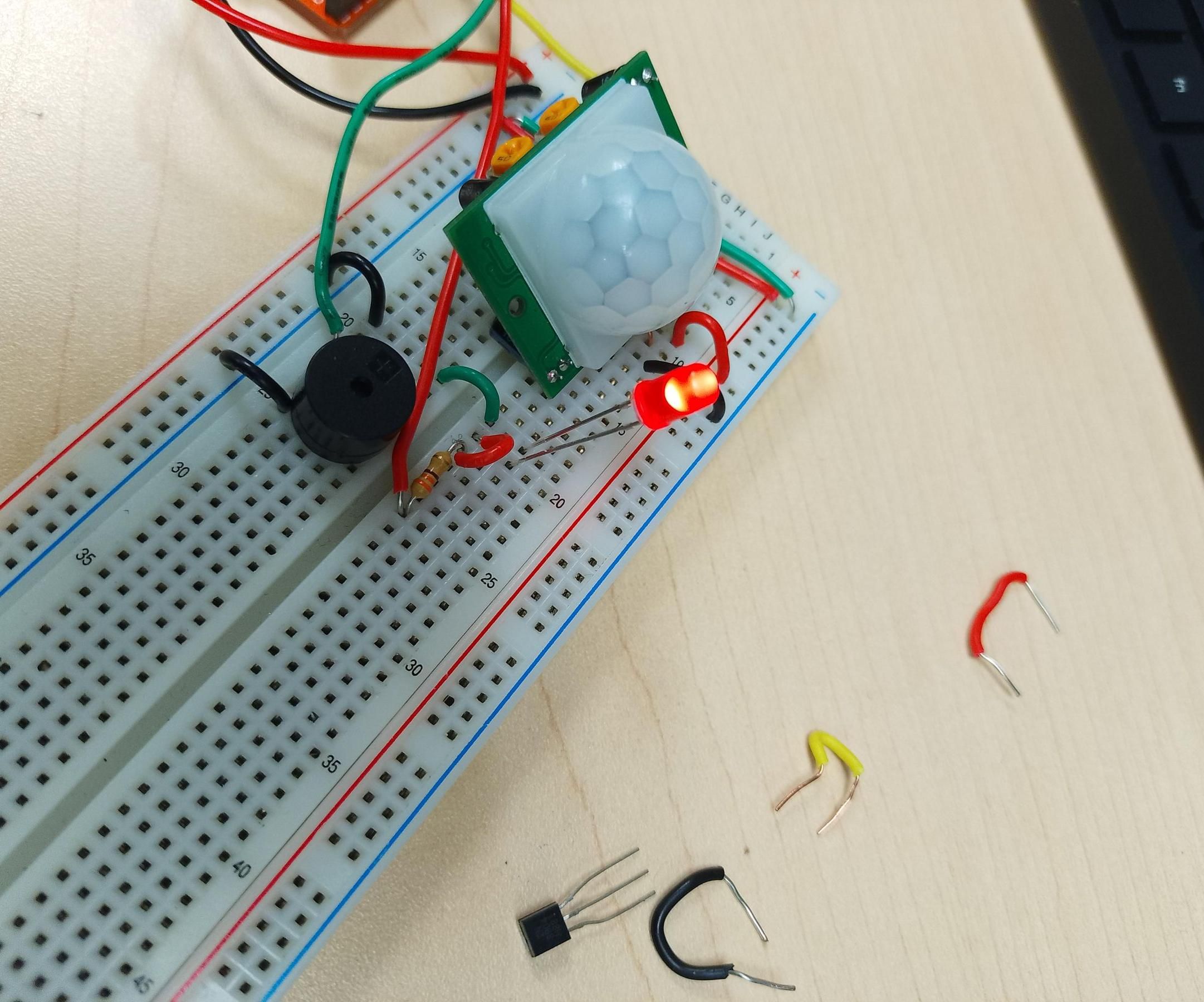 Motion Activated Security Alarm