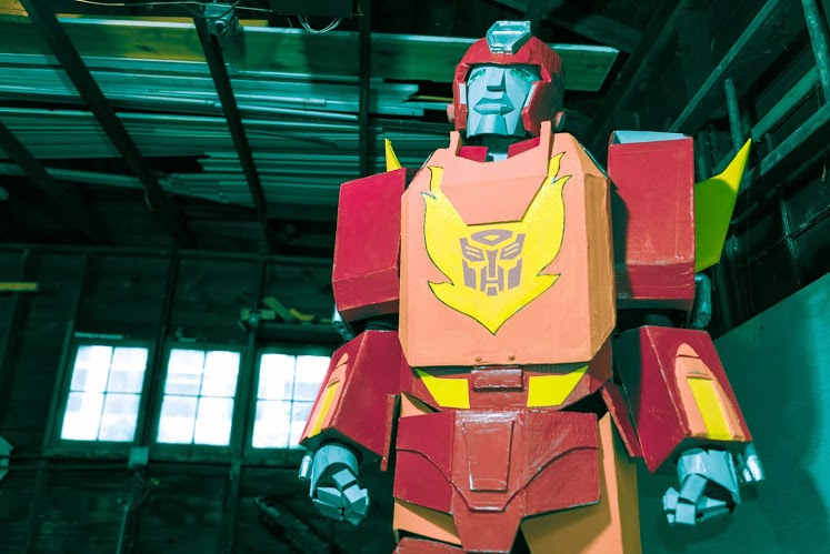 How to Make a Transformers "Hot Rod/ Rodimus Prime" Costume