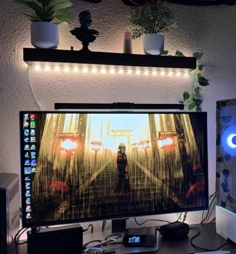 How to Install and Customize LED Strip Lights for a Desk Setup