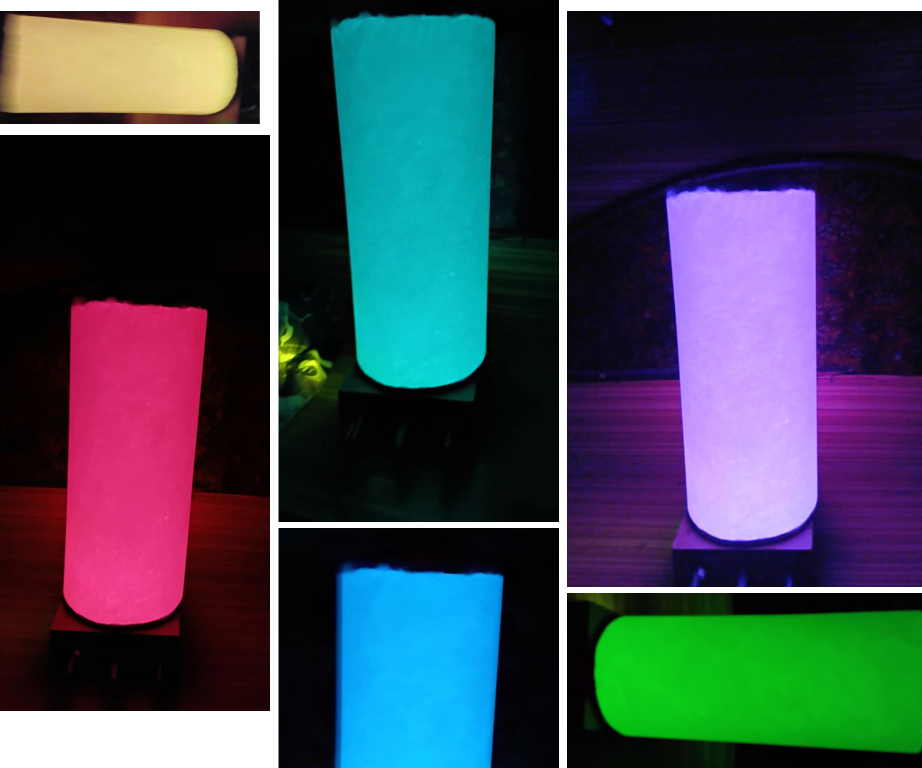 The Pure Analog RGB Lamp: a Freeform Dead-Bug Masterpiece