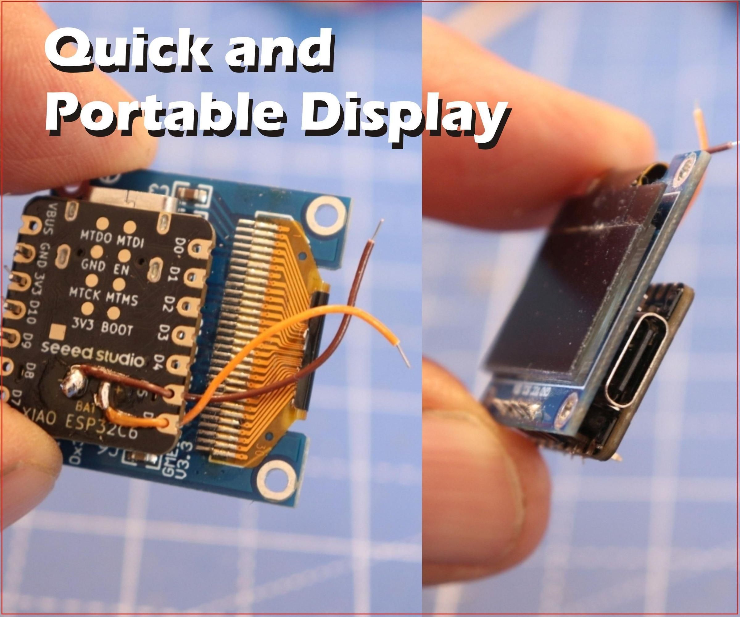 Quick and Portable Display