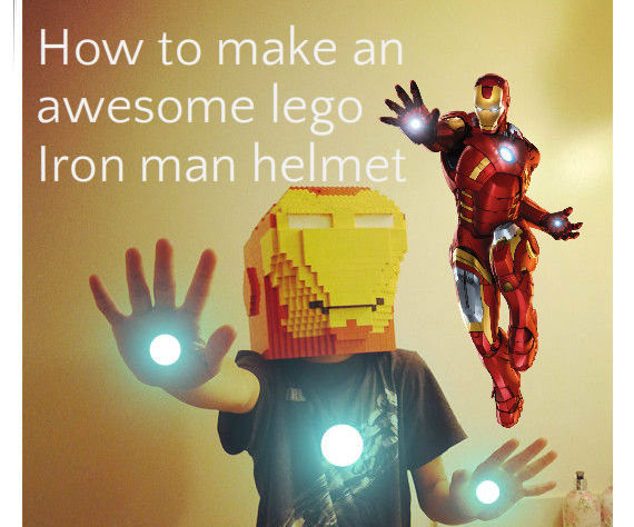 Lego Iron Man Helmet