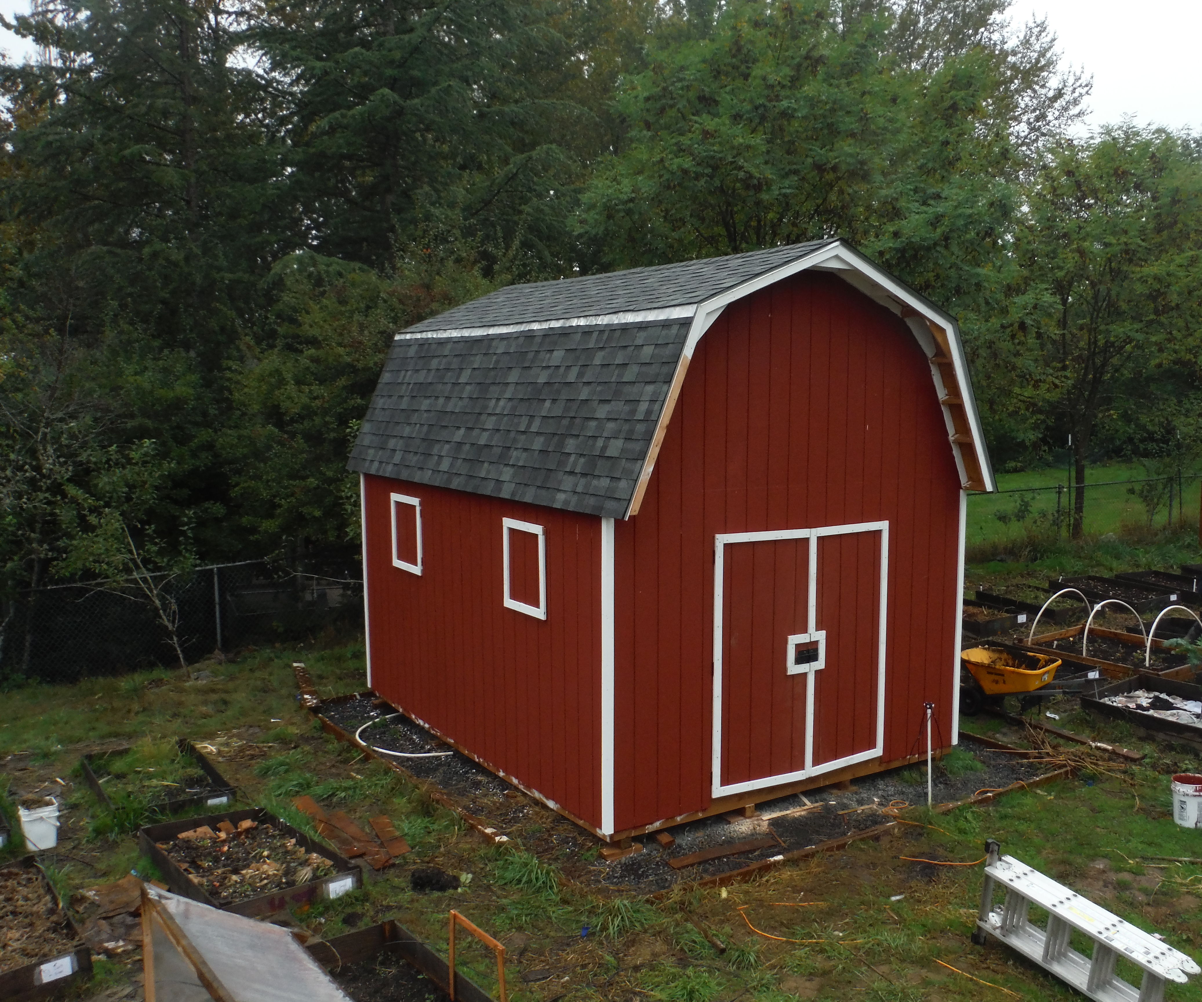 12'x16' Mini-Barn/Shed With Gambrel Roof