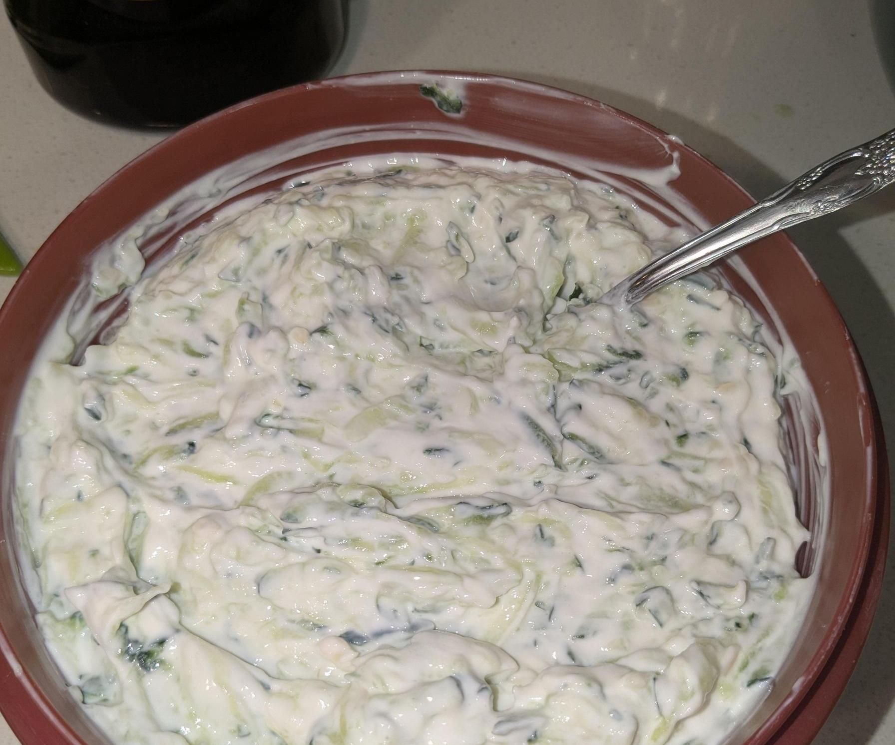 The Lazy Tzatziki- a Delicious Way to Keep the Kitchen Cool (plus Drinks!)